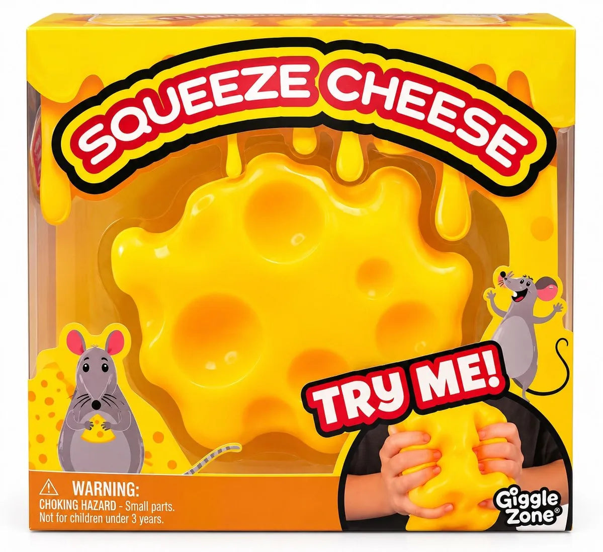 Squishy Toy - Jumbo Large Soft Cheese