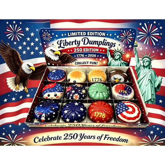 Squishy Toy - US Liberty Dumpling Squeeze (Slow Rise)