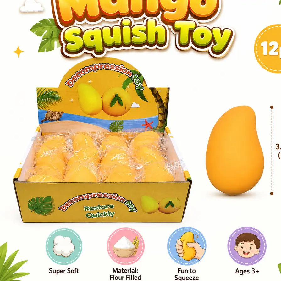 Squishy Toy - Soft Mini Mango (Small)
