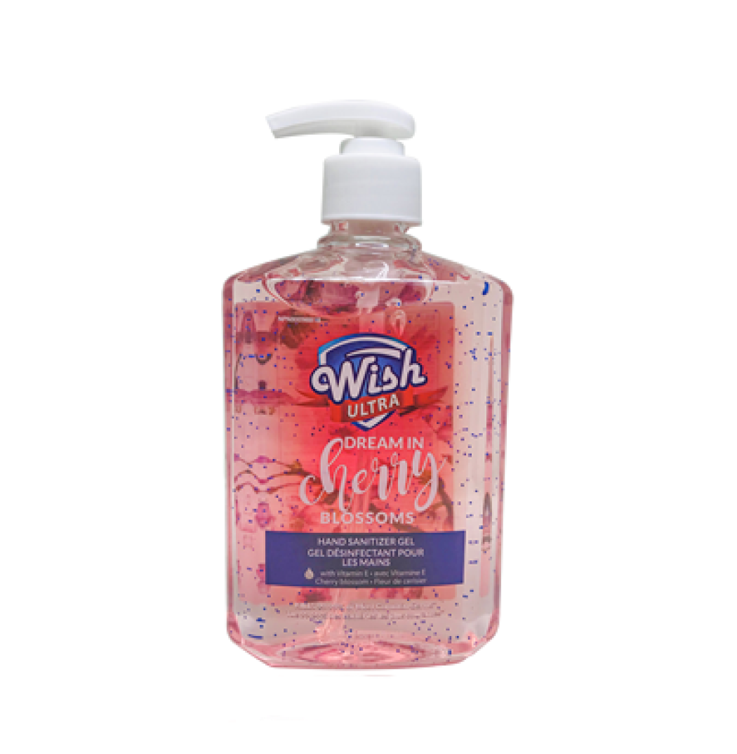 Wish Hand Sanitizer - Cherry Blossom Flavor (16.9 oz.) (10pcs per case) (Unit Price - $1)