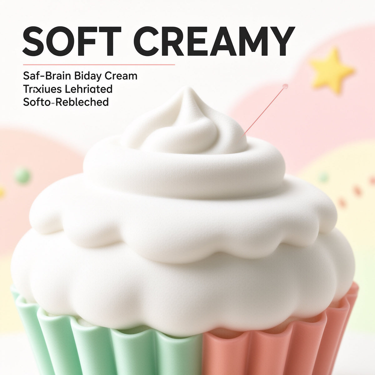 Squishy Toy - Crunchy Cupcake