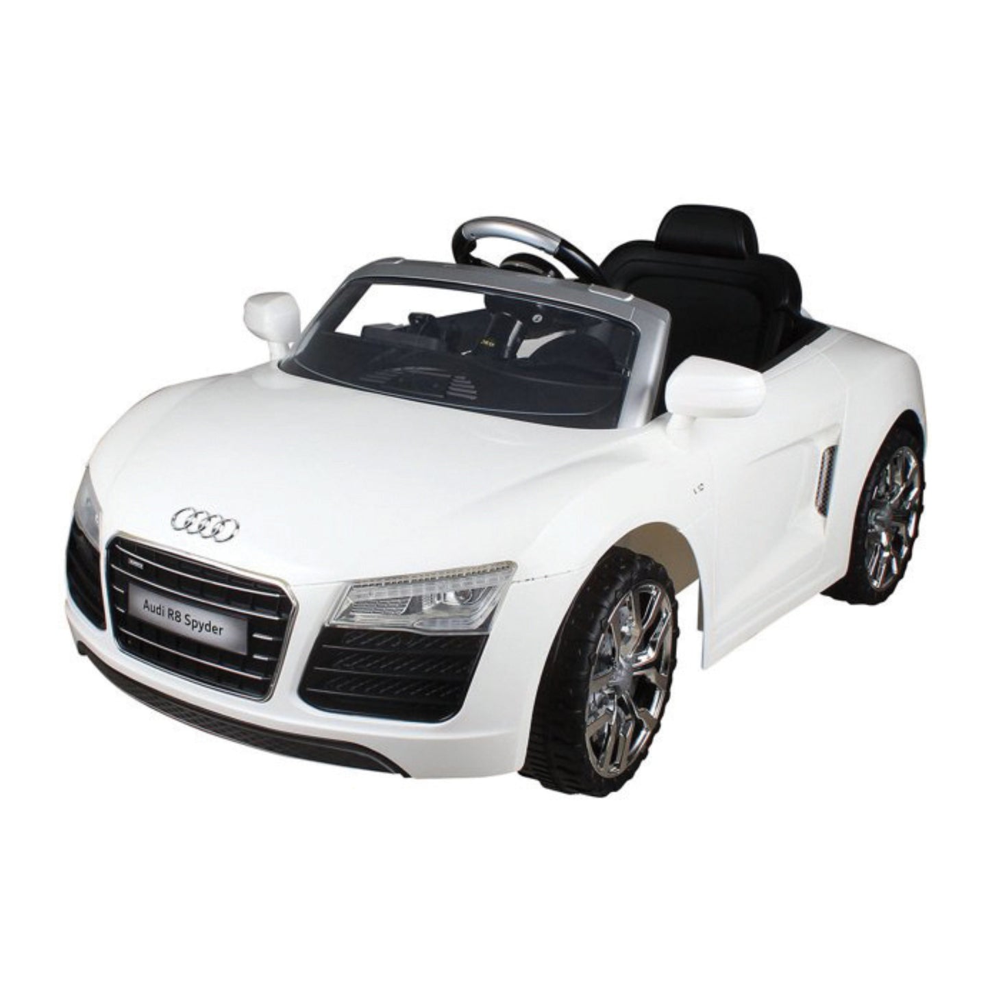 Remote-Controlled Car for Kids- AUDI R8 SPYDER Dual 12V Battery