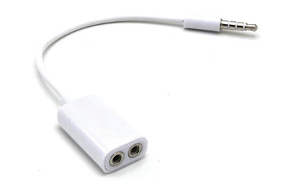 3.5mm Aux Cable with Two Audio Jacks (Earphone Splitter)