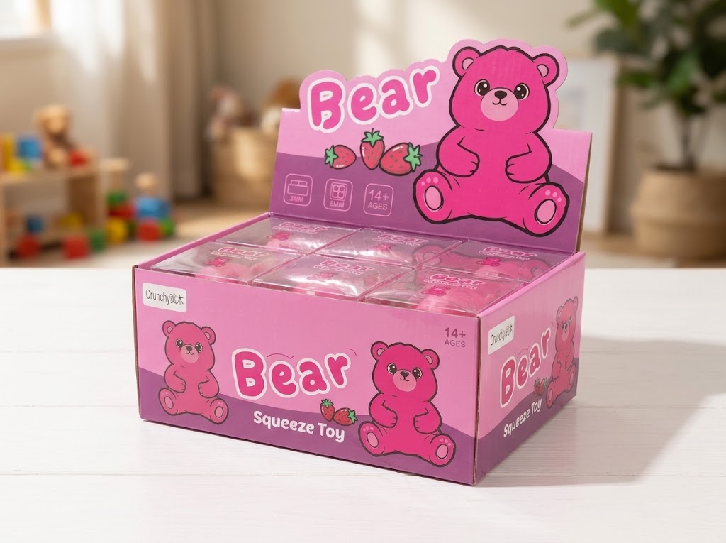 Squishy Toy - Crunchy Bear