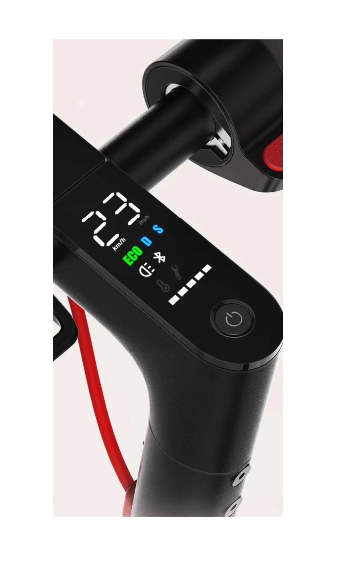 Electric Scooter - D8 Pro- 36 V 7.5AH Foldable E-Bike- Black