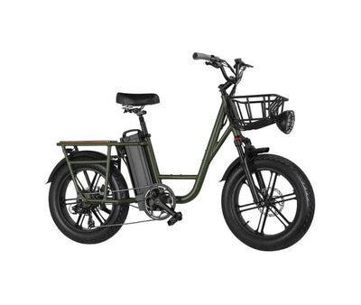 Electric Motorbike 48V, 35 Mah , 20 inch Wheel W/Front Delivery Basket (DOT-800 / T1)