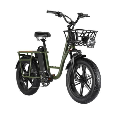 Electric Motorbike 48V, 35 Mah , 20 inch Wheel W/Front Delivery Basket (DOT-800 / T1)
