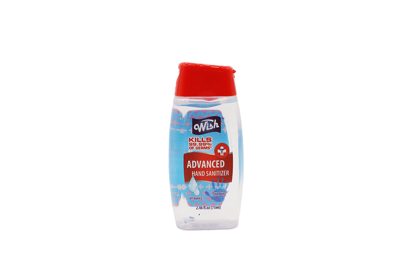 Wish Hand Sanitizer (2.5oz/ 75ml) (24 pcs/ pack) (Unit Price- $0.25)