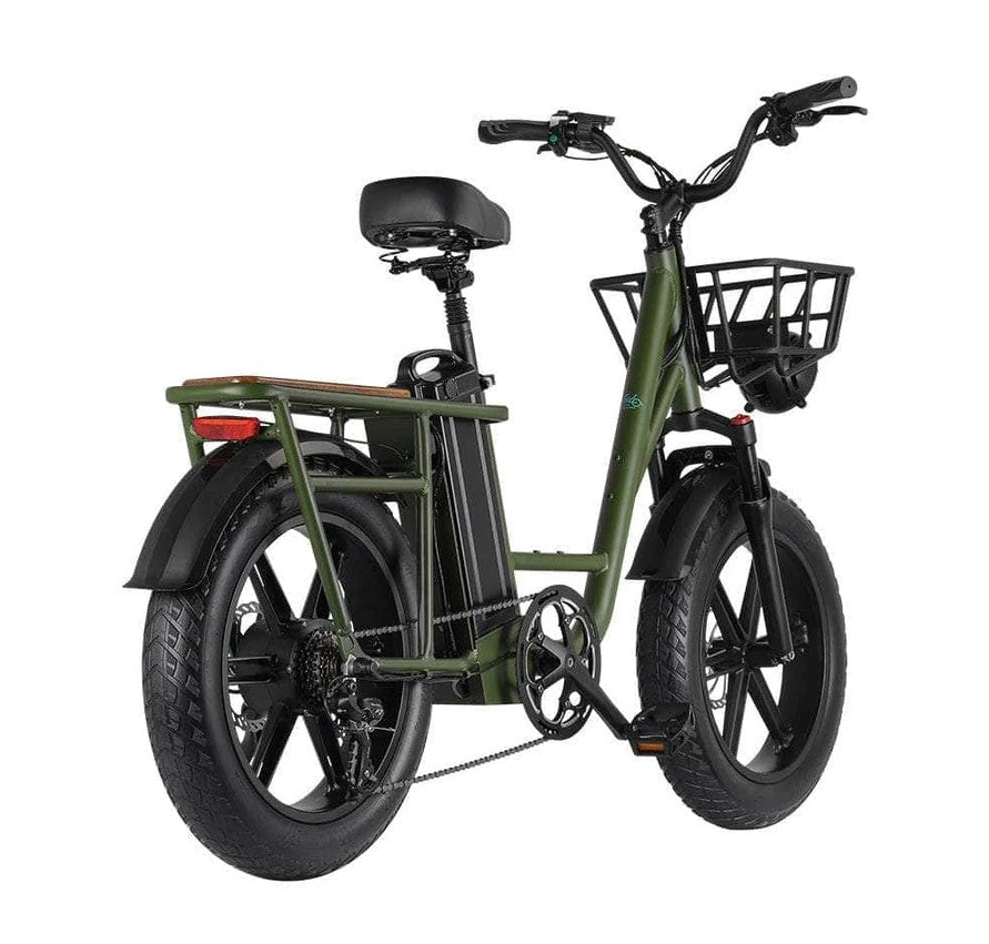 T1-Electric Motorbike 48V, 35 Mah , 20 inch Wheel W/Front Delivery Basket (DOT-800 / T1)