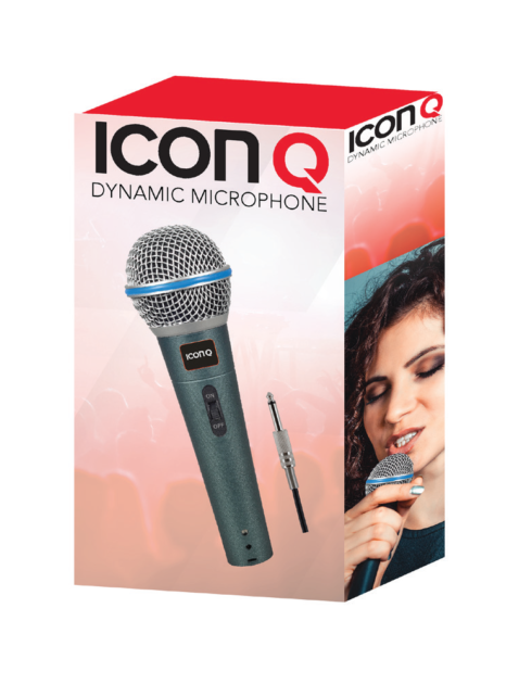 ICON Q Dynamic Microphone (Wired) (IQ-301)