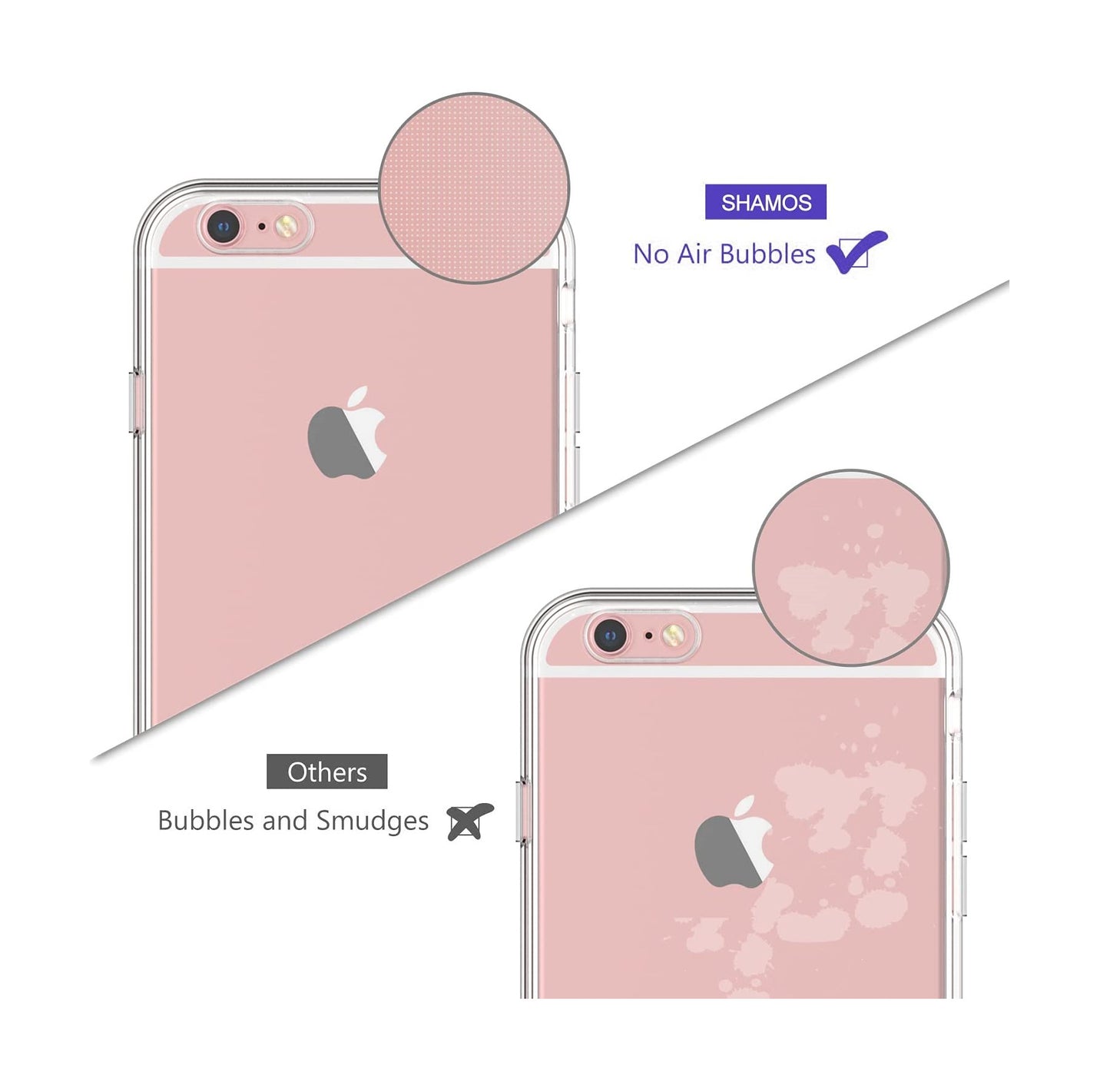 Clear TPU Phone Case (For iPhone 6 Plus)
