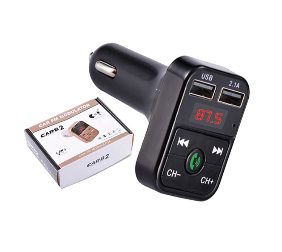 CARB2 Bluetooth Car Handsfree with FM Transmitter