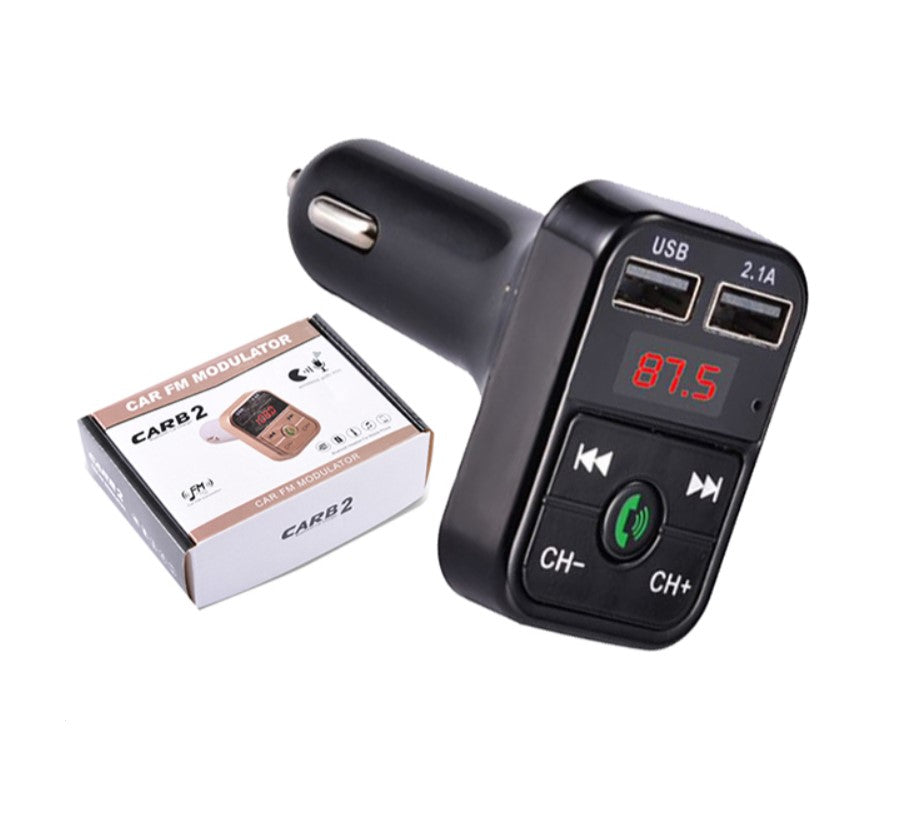 CARB 2 Bluetooth FM Modulator Car Charger