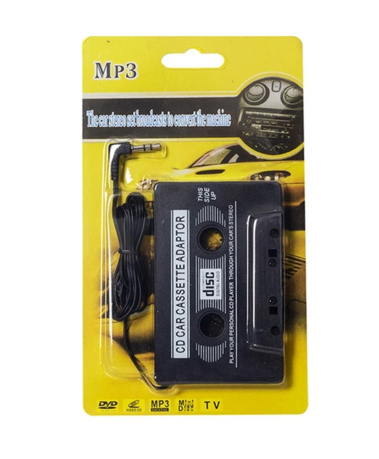 Cassette Adapter w/ 3.5mm Aux Cable