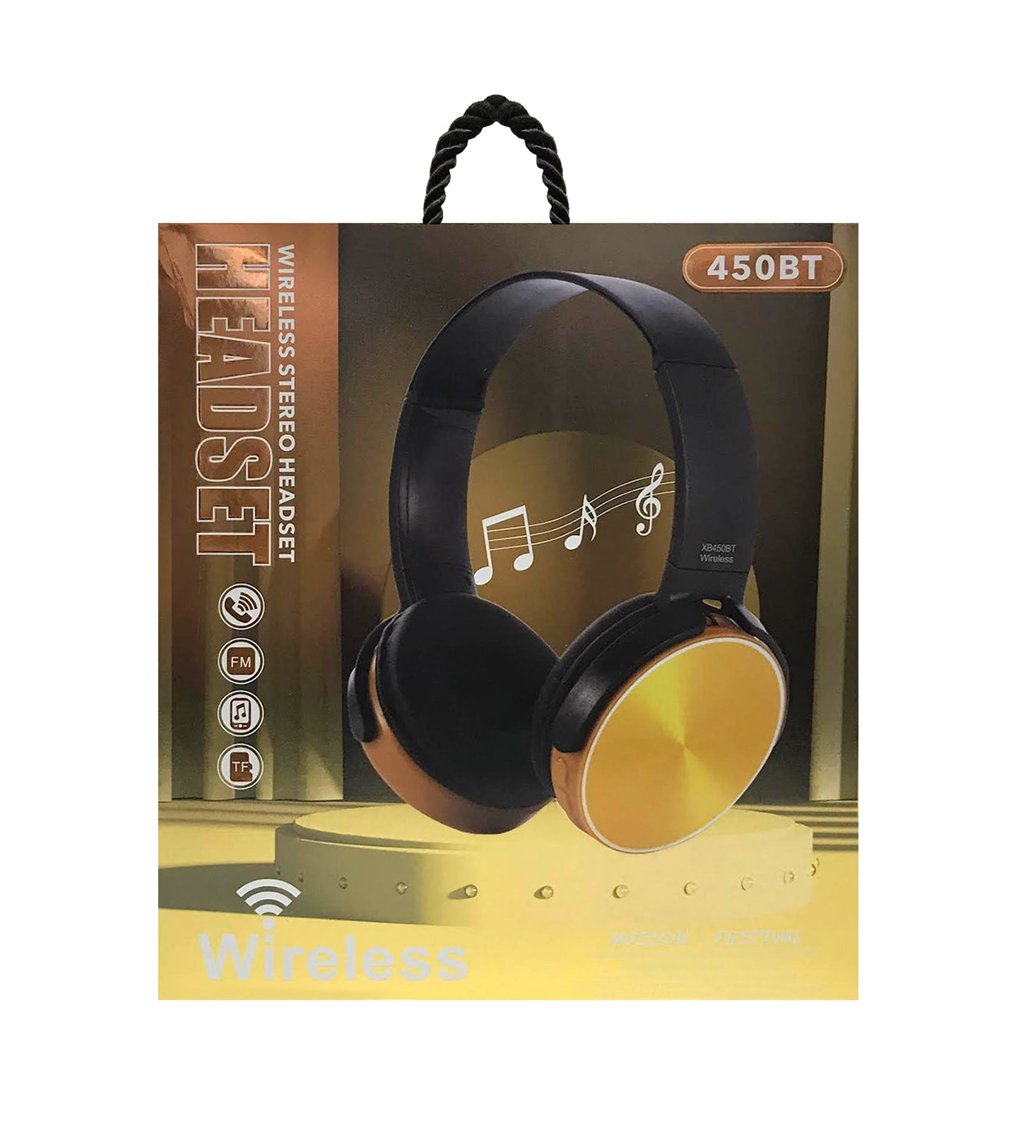 Wireless Headphones (Wireless Stereo Headset) - 450BT