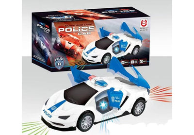 Mini Car - Police Car W/Light & Music (JHP211972)