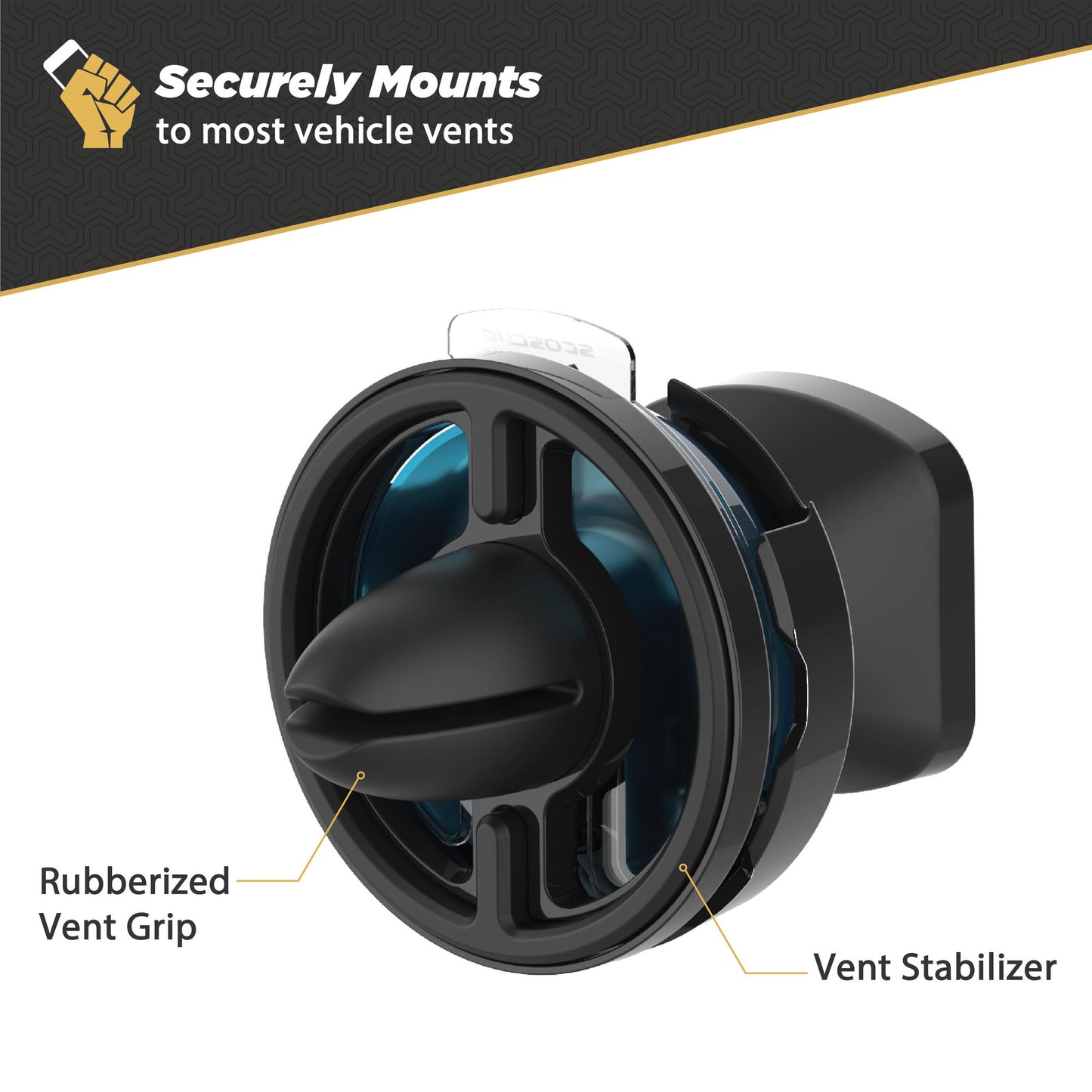 Scosche - Magic Mount Fresche Magnetic Phone Vent Mount (MMVFR)