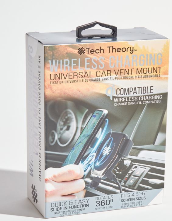 Tech Theory - Car Wireless Charging Vent Mount (TT-WCVM-01)