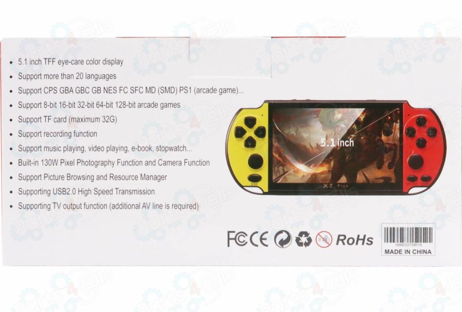 X7 PLUS Handheld Portable Games Video Console.