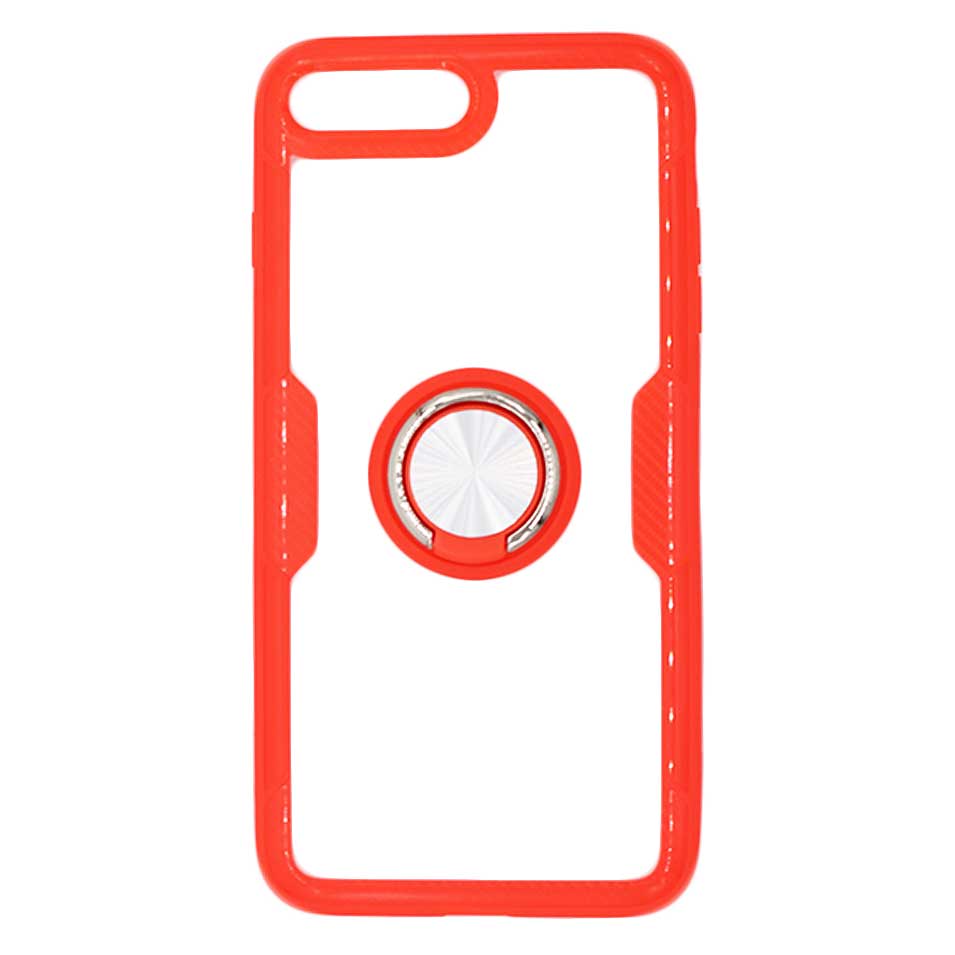 Case - Clear TPU with Ring (iPhone 7+/ 8 + & iPhone 7/8)