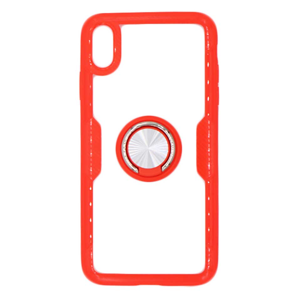 Case - Clear TPU with Ring (iPhone Xsmax/ XR/ X)