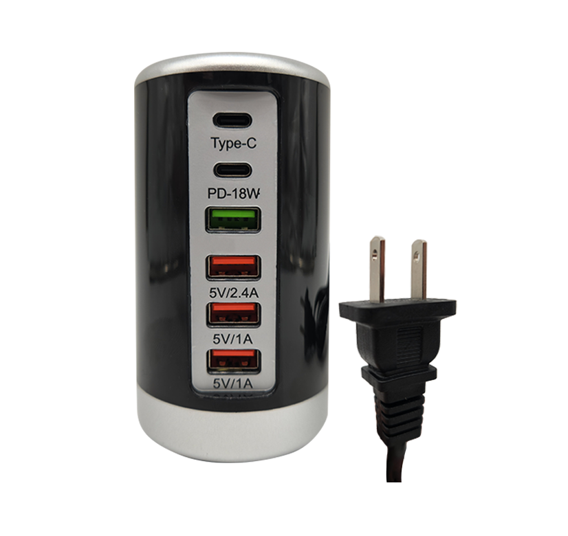 4-port USB-A / USB-C charger (2x 65W PD + 22W)