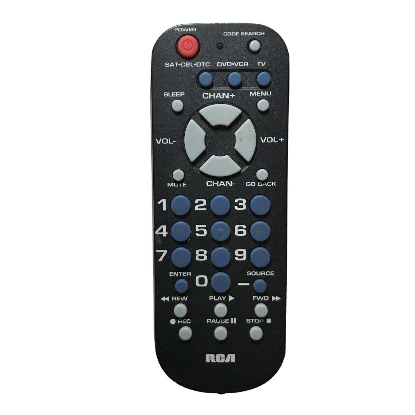 RCA 3 Device Universal Palm Size Remote (RCR504BR)