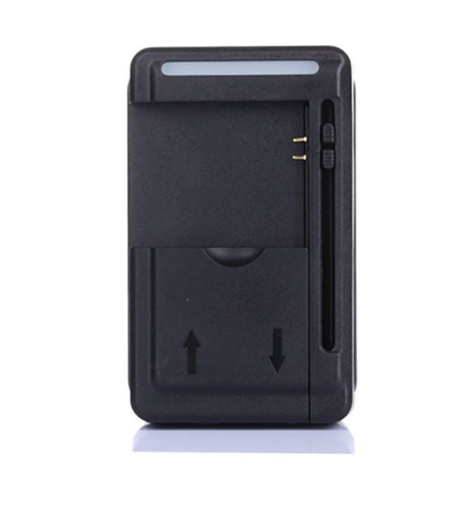 Universal Fast Charger for External Battery w/ USB + LCD (SS-8)