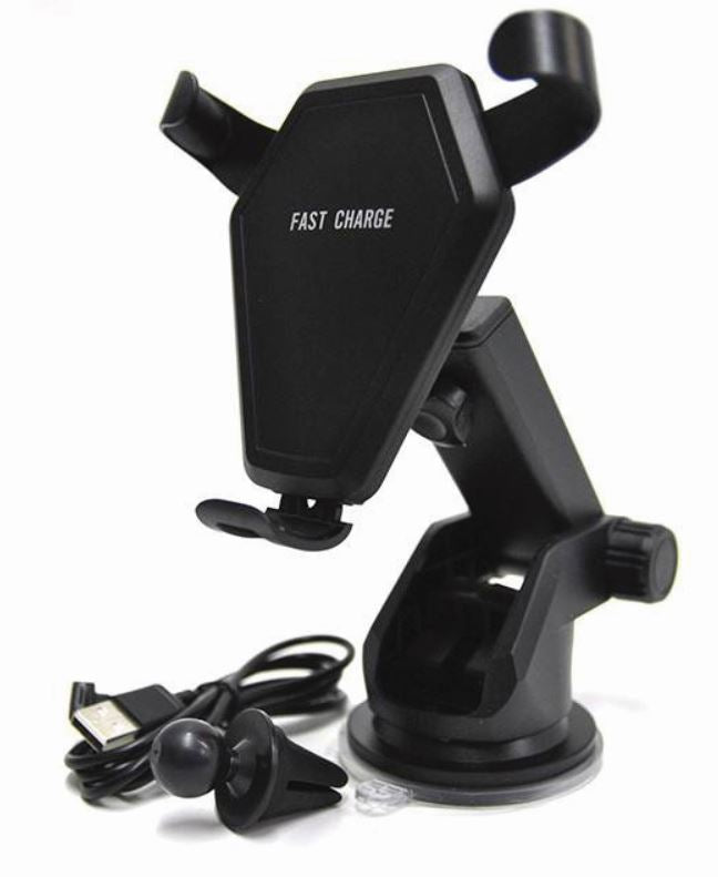 Fast Wireless Charger w/ Mount (Car / Home)