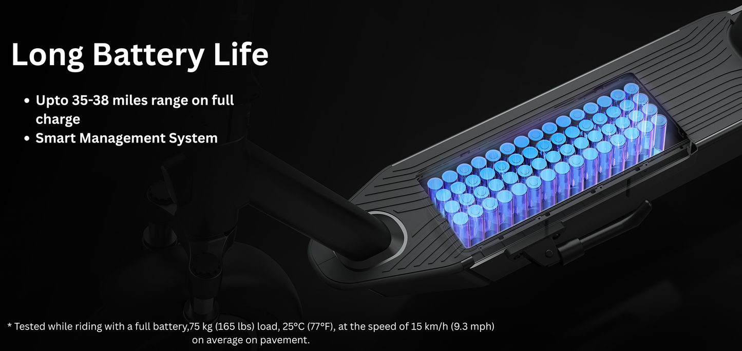 Yadea KS7 Pro Electric Scooter – 500W Motor, Long-Range Commuter Scooter with 10" Tires & Dual Suspension