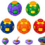 Pressing Fingertip Gyro Spinner / Press Spin Toy (Mixed Colors)