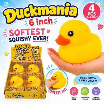Squishy Toy - Jumbo Soft Squeeze Duck