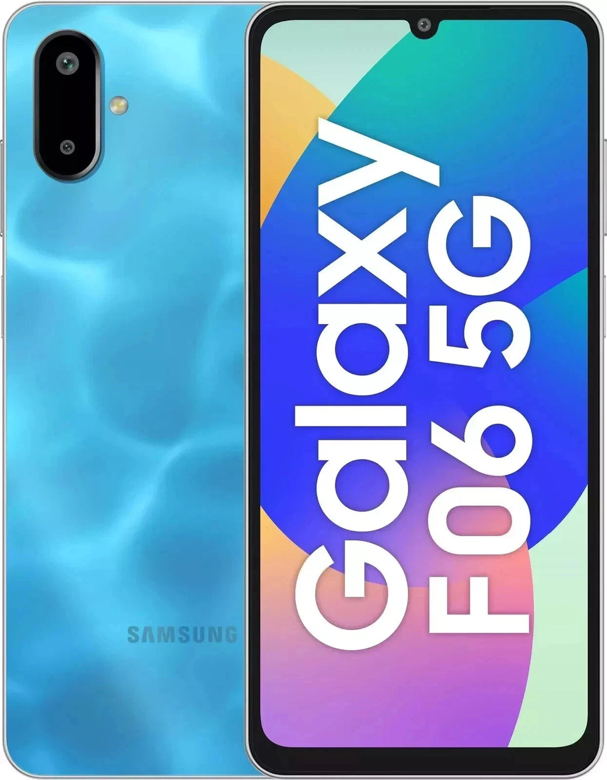 Samsung Galaxy F06 5G (International Version) - 6.7" Display, 50MP, Dual SIM, Unlocked - Bahama Blue