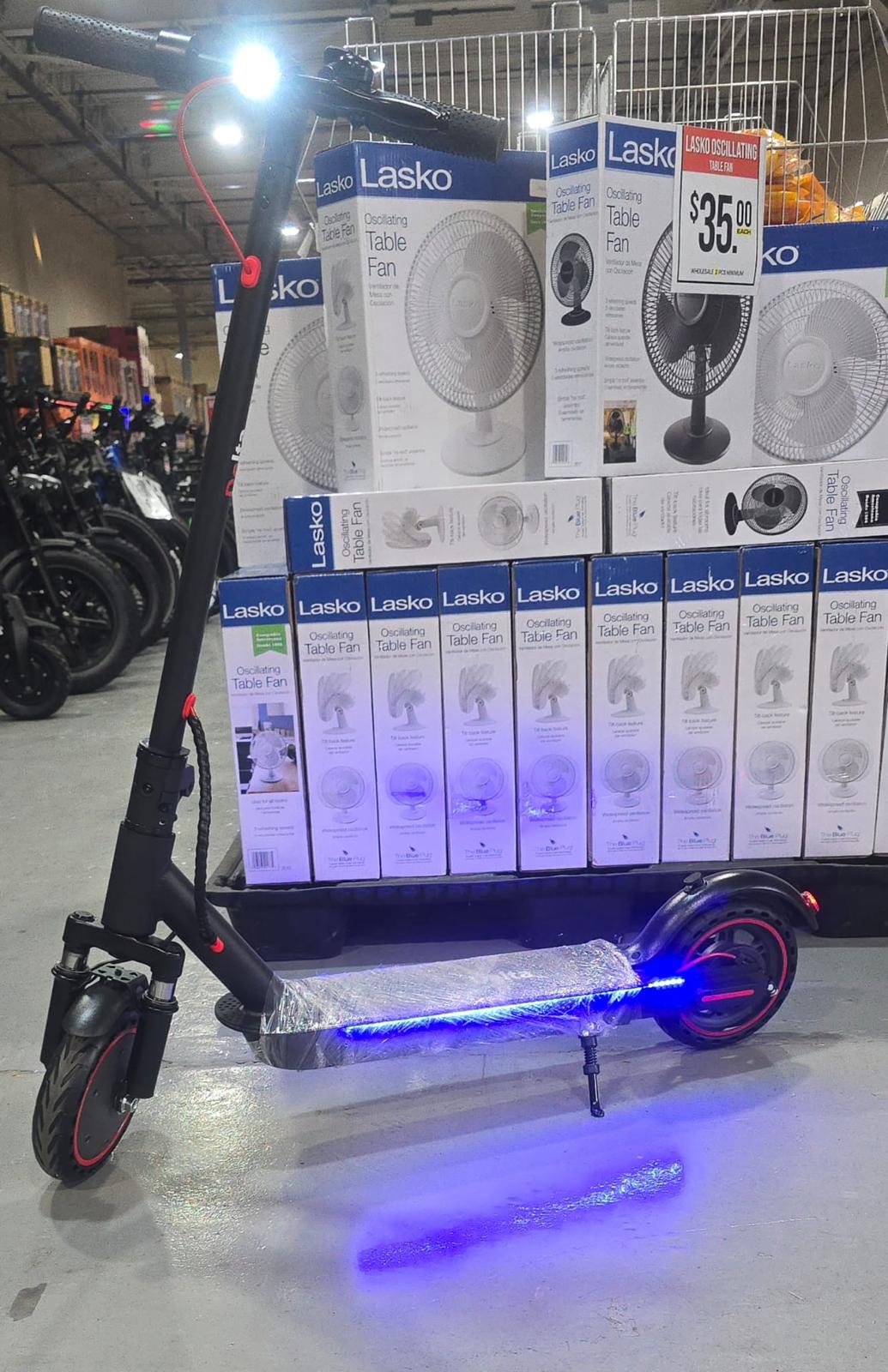 Delta A11 Foldable Electric Scooter – 350W Motor, 36V 7.8Ah Battery, 3-Speed Modes, 9" Solid Tires