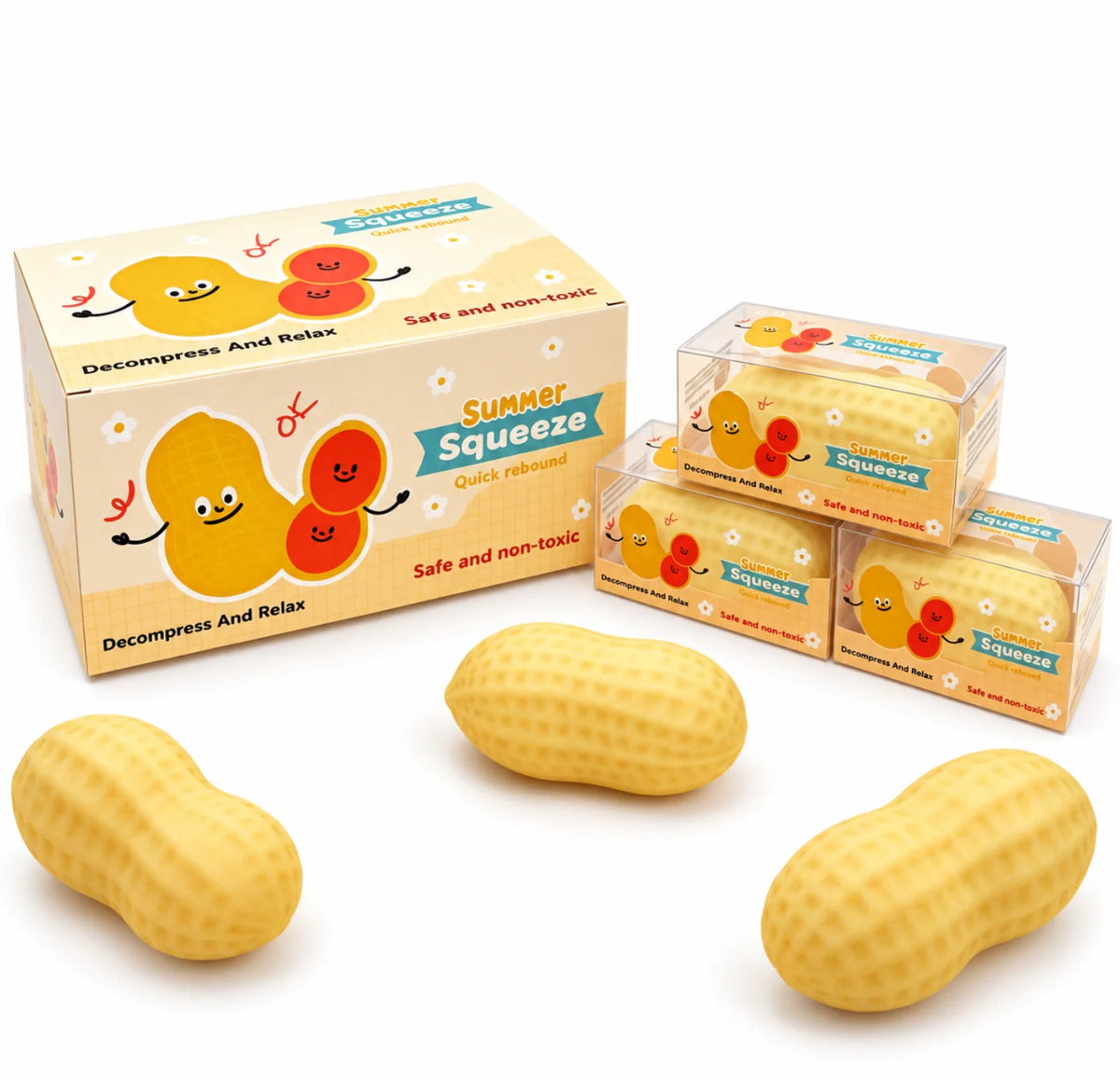 Squishy Toy - Crunchy Peanut