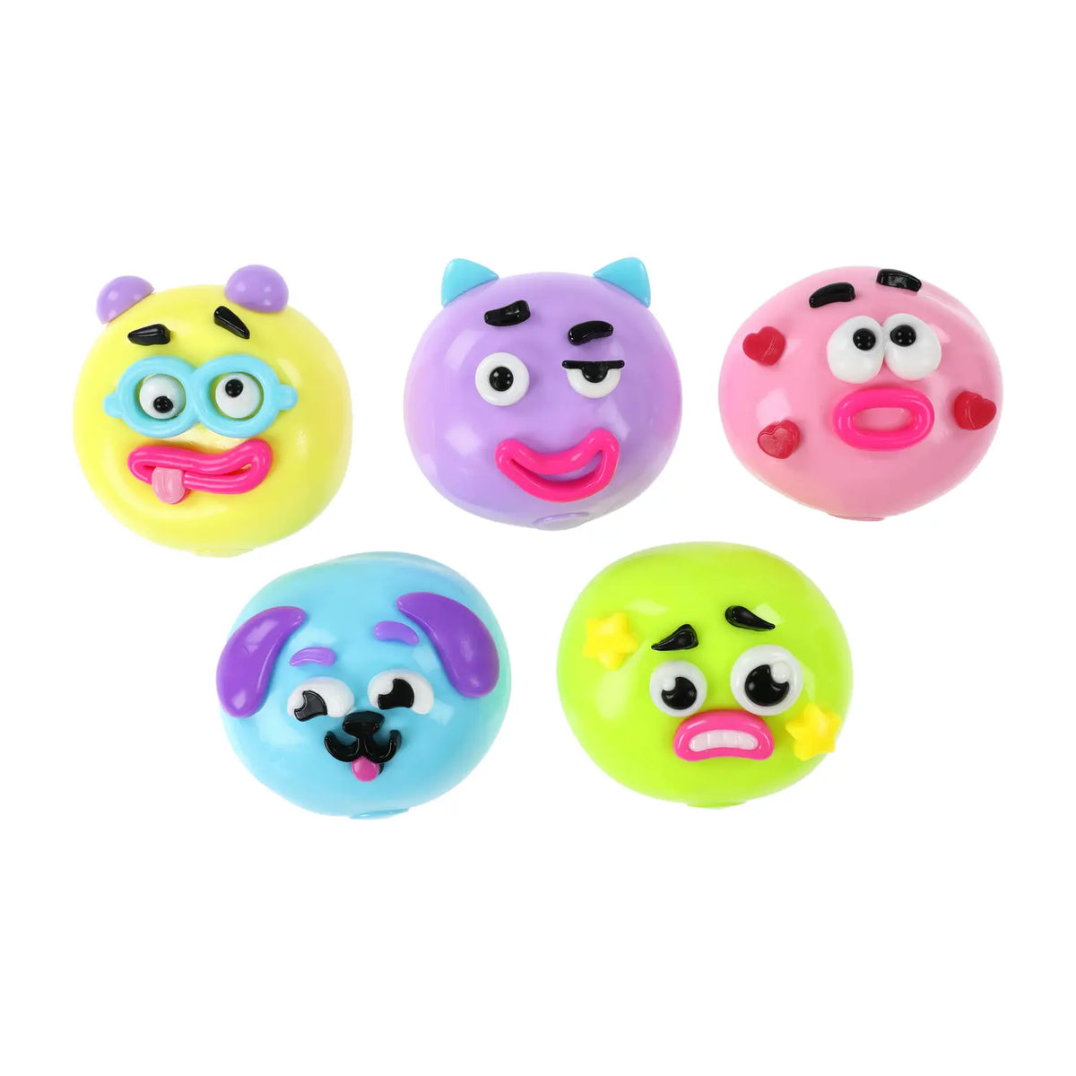 Squishy Toy - Smushers w/ Emoji Ball (10CM)