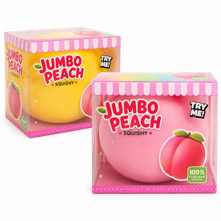 Squishy Toy - Jumbo Soft Peach (15cm)