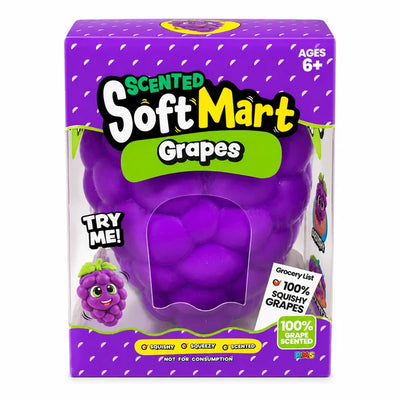 Squishy Toy - Jumbo Soft Grape (15cm)