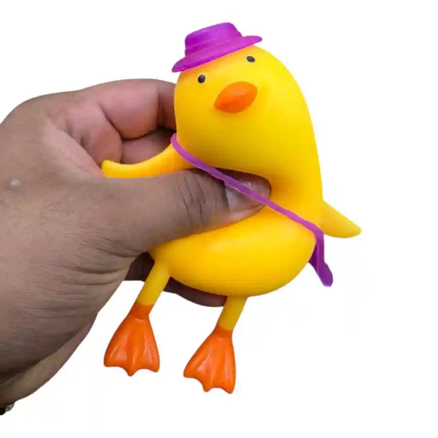 Squishy Toy - Soft Mini Happy Duck (14 cm)