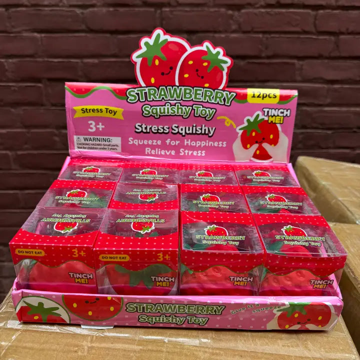 Squishy Toy - Crunchy Strawberry