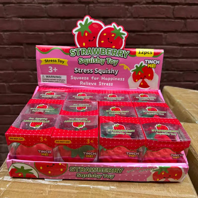 Squishy Toy - Crunchy Strawberry