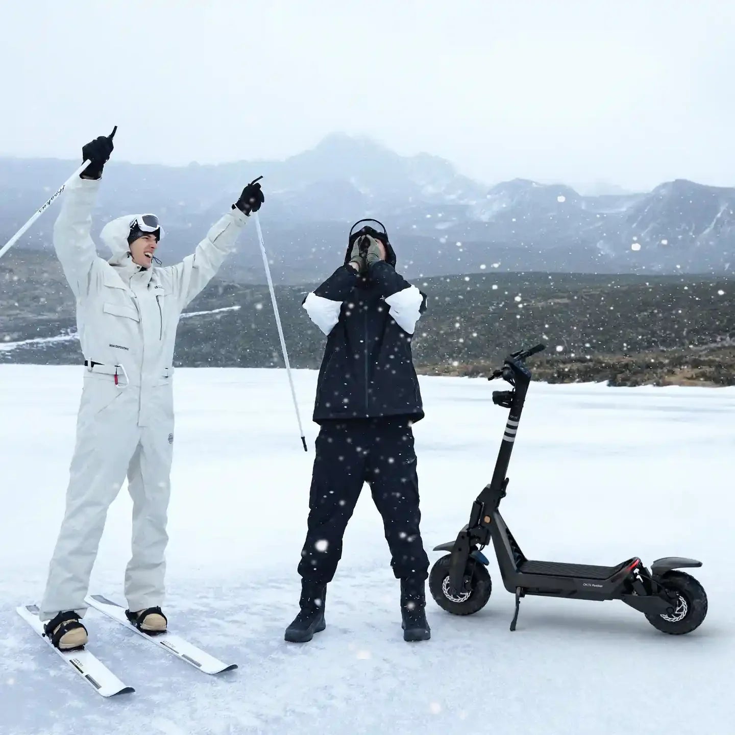 OKAI Panther ES800 Electric Scooter – Dual Motor, High-Speed Performance, 11" Off-Road Tires, Long Range