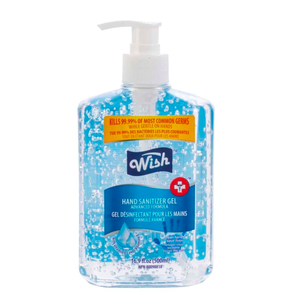 Wish Advanced Hand Sanitizer (16.9 oz.) (12pcs/ Case) (Unit Price- $1)