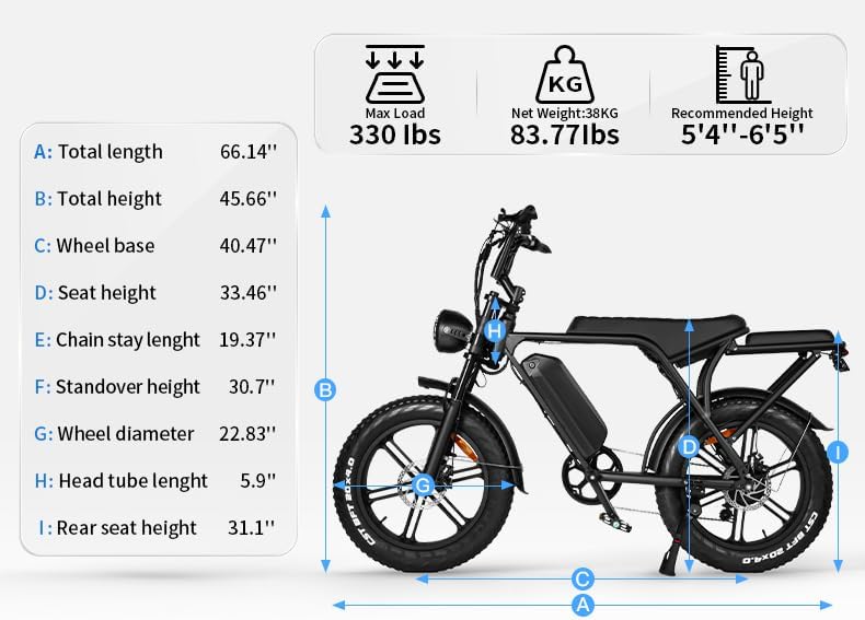 OUXI V8 Electric Bike