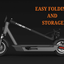 Yadea KS7 Pro Electric Scooter – 500W Motor, Long-Range Commuter Scooter with 10" Tires & Dual Suspension