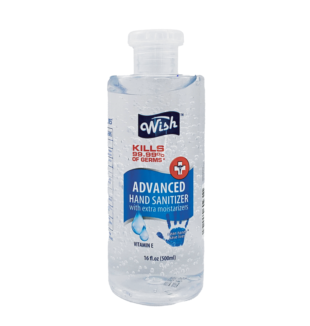 Wish Hand Sanitizer (16.9 oz./ 500 ml) (24pcs/ pack) (Unit Price - $0.25)