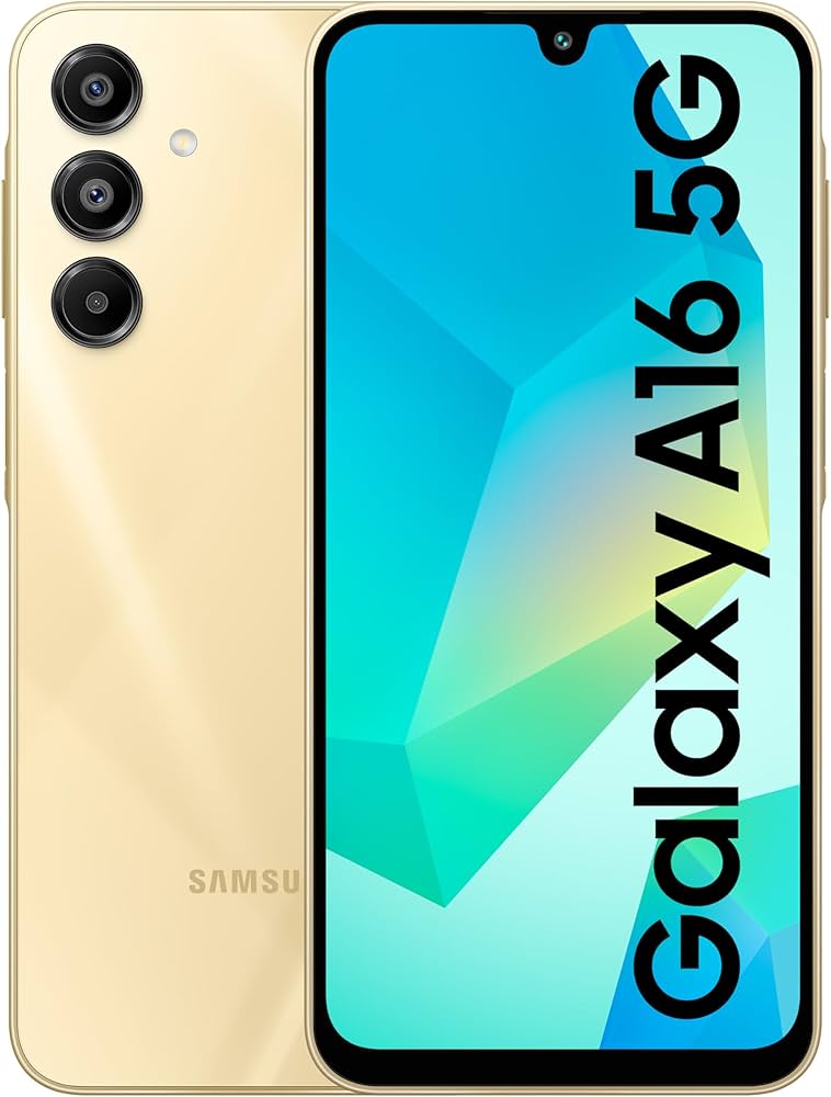 Samsung Galaxy A16 5G (128GB + 6GB RAM) – 6.7″ Display, 50MP, Dual SIM, Unlocked (SM-A166U1) (NEW)
