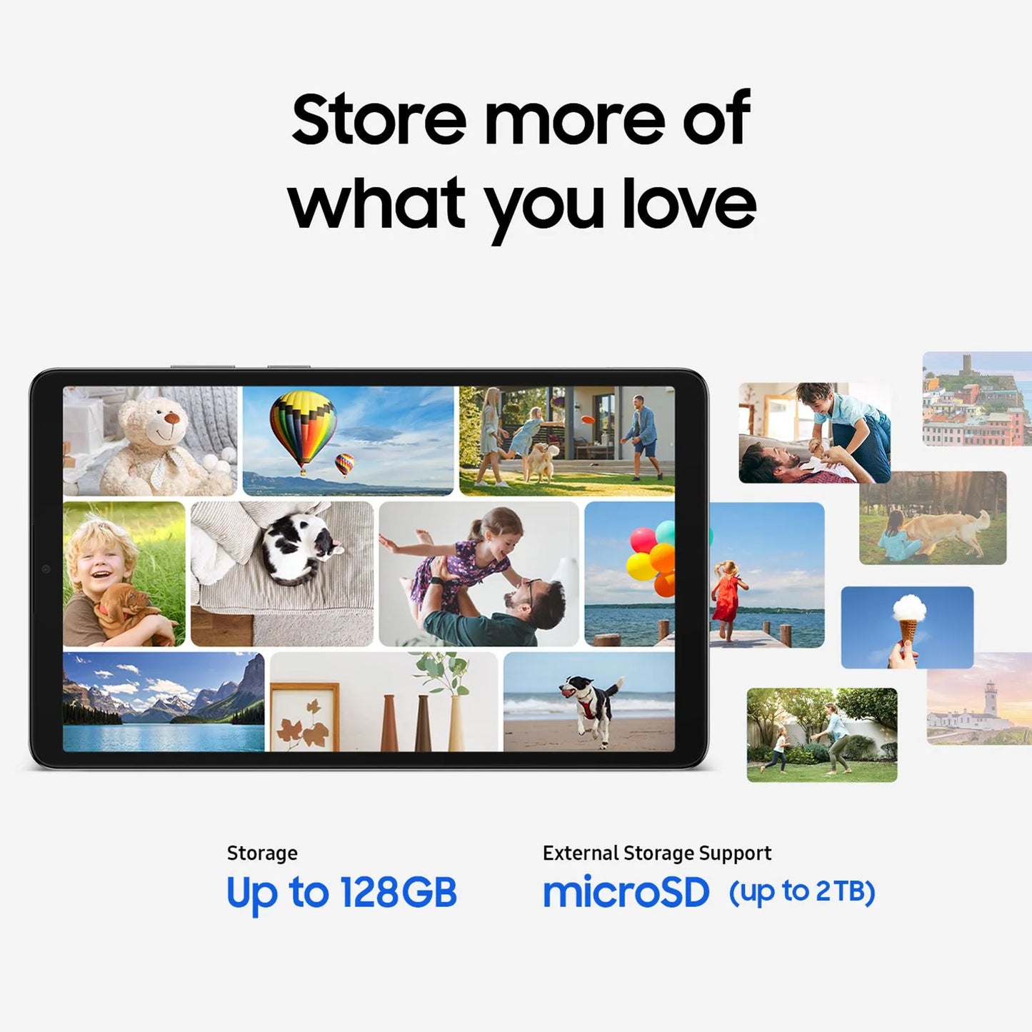 SAMSUNG Galaxy Tab A11 - 8.7'' Display,  (64GB Memory + 4GB RAM) (4G/ LTE) - SM-X135