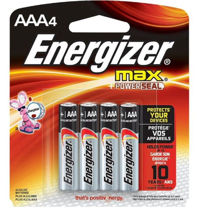 Energizer Alkaline AA X 4 Battery
