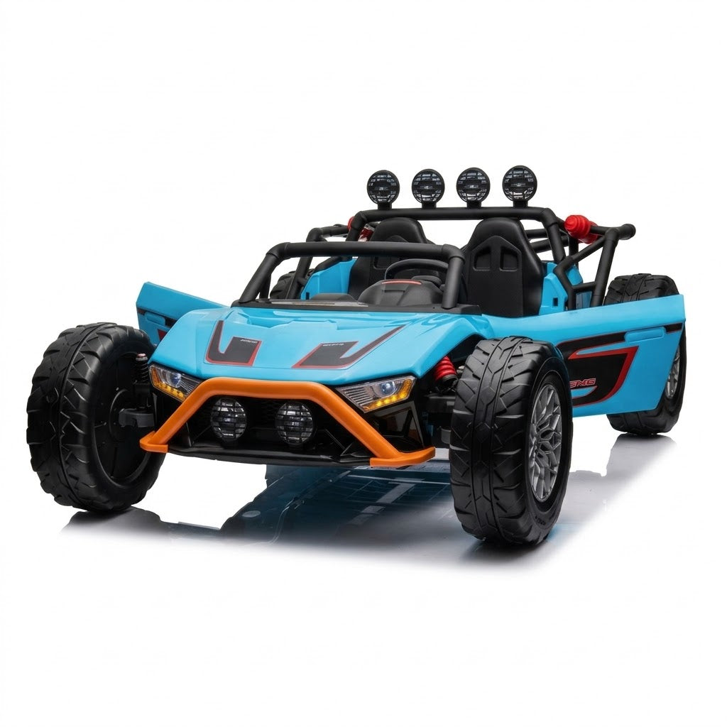 Remote-Controlled Buggy Mountain Car for Kids – 24V 2-Seater with Open Doors – HD-JS3168